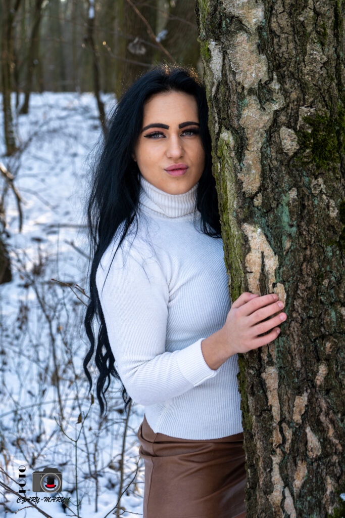 Sesja kobieca zimowa